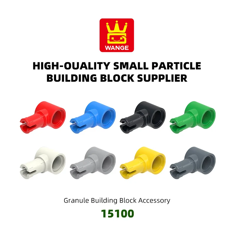 

WANGE 347Pcs/Lot 15100 1 shaft 1 hole Block Moc Color Accessories Compatible with Brick DIY Children's Toy Assembly Gift Box
