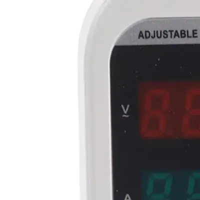 ZS9-VASK Adjustable Voltage Current Protection Socket 1-16A Over Under Voltage Leakage Detector AC 220V White ABS Circuit Breake