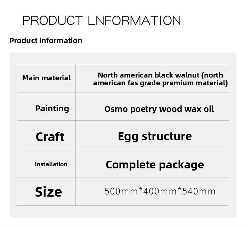 Table de chevet moderne et simple en noyer noir d'amérique du nord, pour chambre à coucher, bois de cerisier, rangement anti-roulis, table de chevet