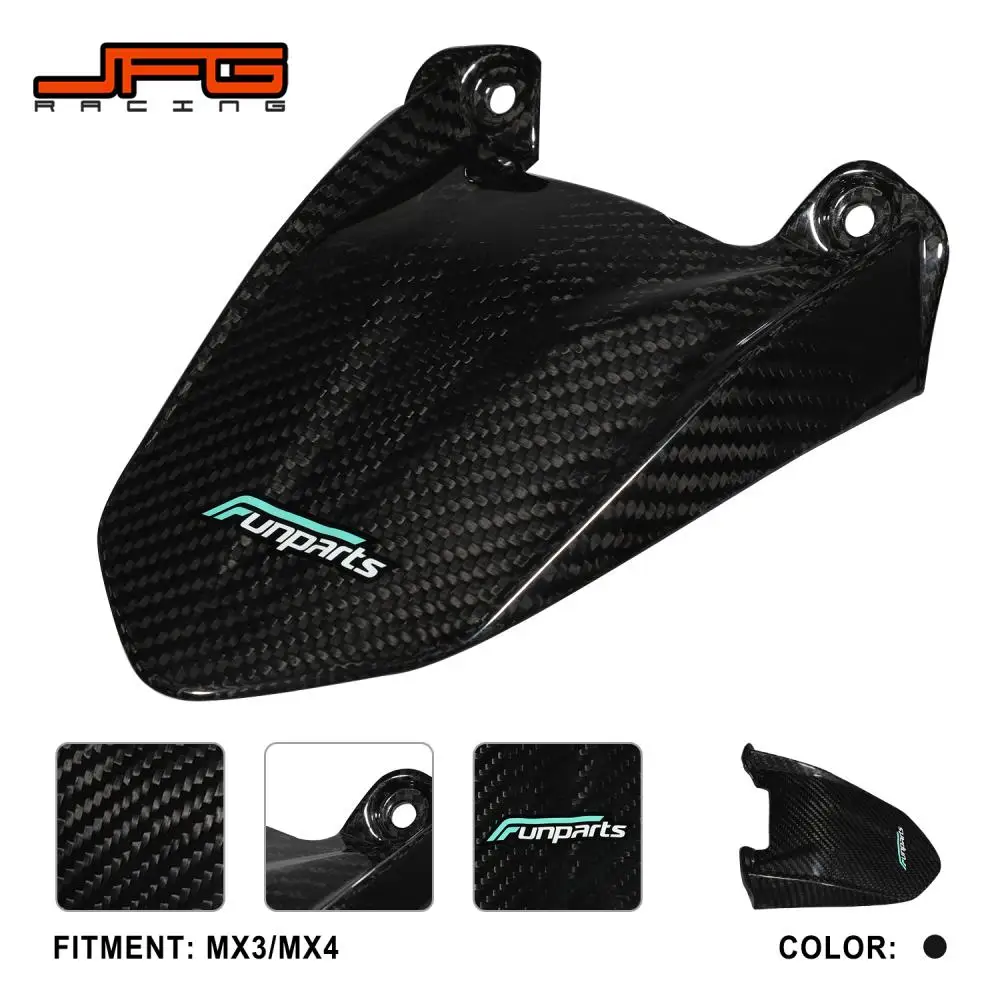 

Заднее крыло для Talaria MX3 MX4 MX5, амортизирующее крыло из углеродного волокна, аксессуары для электрического велосипеда для Funparts