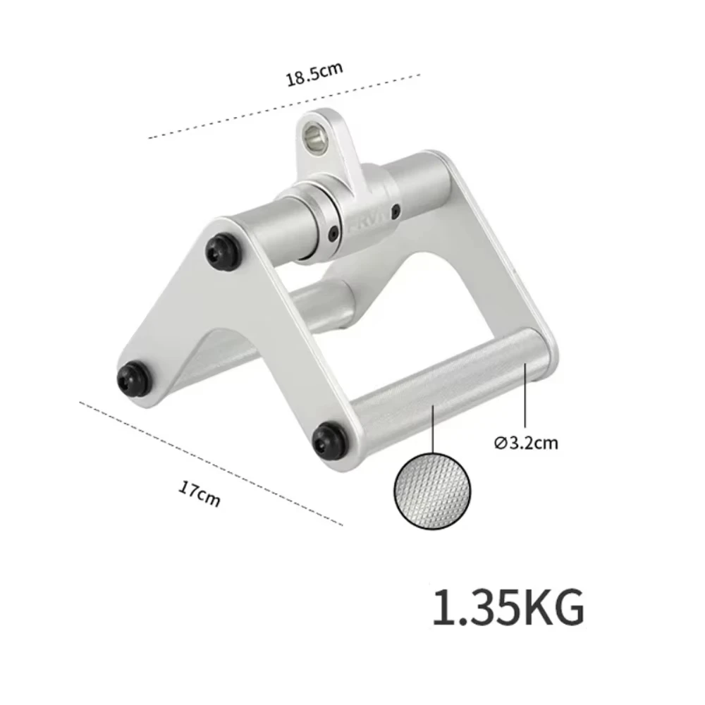 High-position pull-down handle, gantry frame accessory, V-shaped handle, seated rowing pull-down rod, gym aluminum alloy