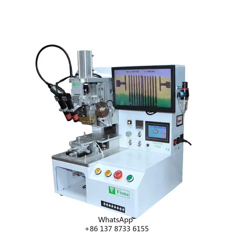 Newest USB Data Cable Making Equipment 1-Year Cell Phone LED LCD Flex Cable Repair Machine Bearing LCD Display Flex Cable