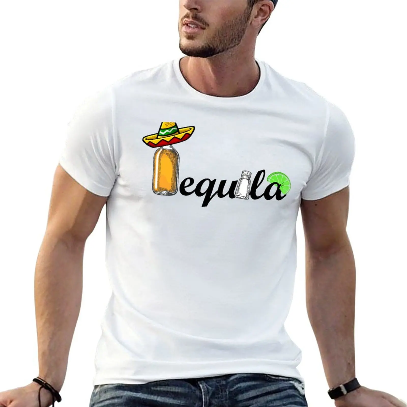 T-shirt Tequila, sensation fraîche, pour l'été