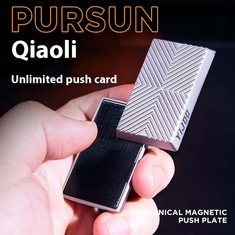 

XiaoKeLi Push Card Спиннер Неограниченное положение Игрушка для снятия стресса Монета Коллекционная слепая коробка EDC Развлечения