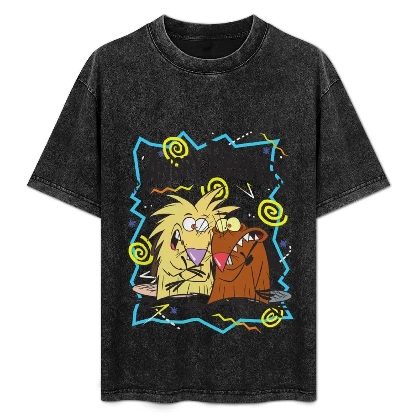

Angry Beavers Characters & 90's Graphics T-Shirt sublime designer shirts men t shirt