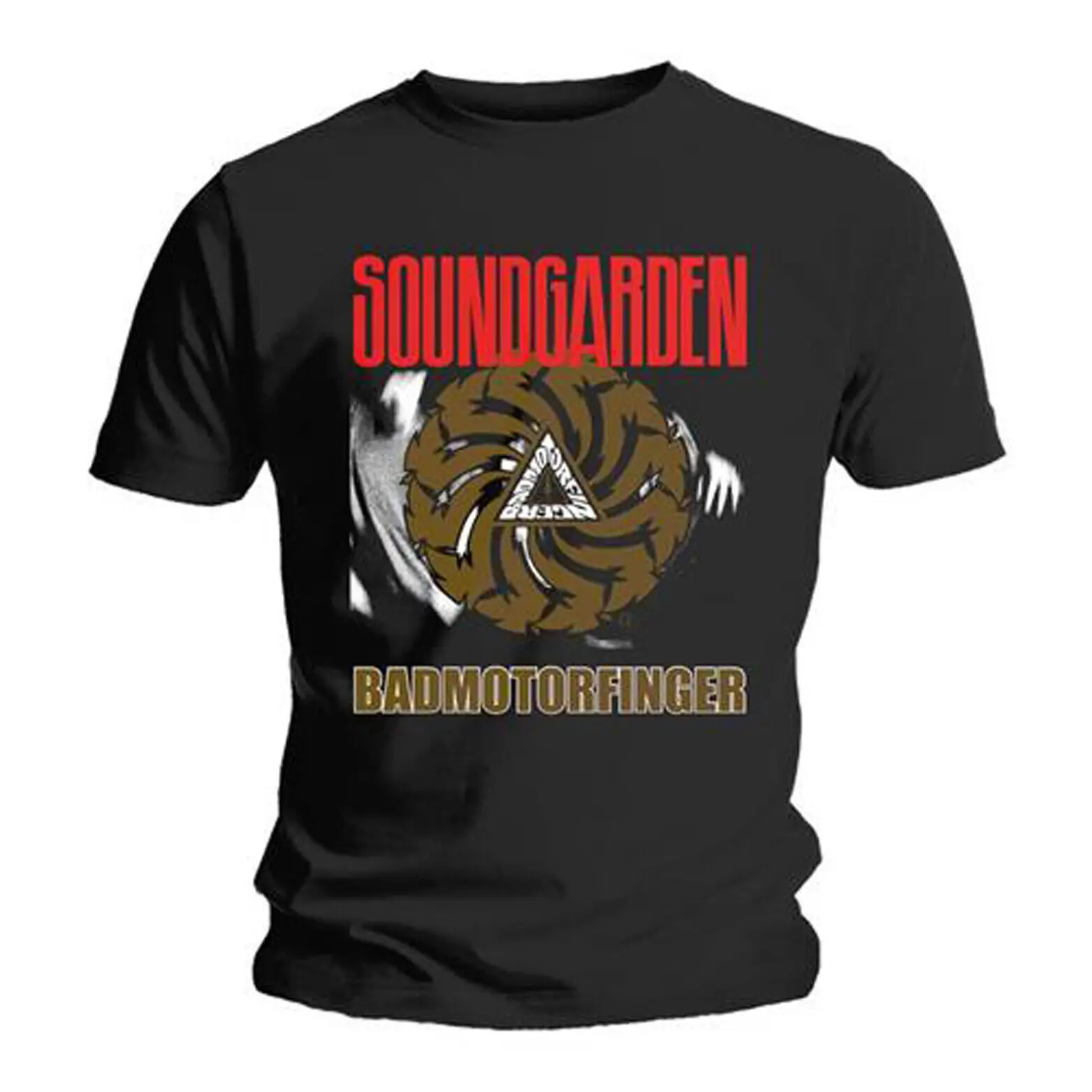 Soundgarden Badmotorfinger Крис кунелл официальная Мужская футболка