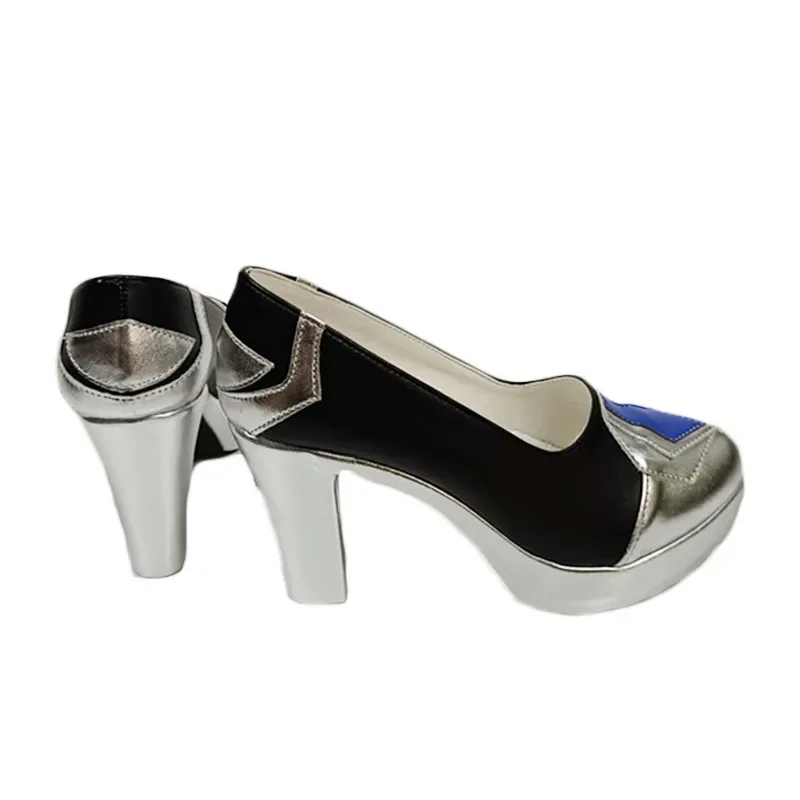 New Game Genshin Impact Eula Cosplay Shoes Boots Halloween Party Costume Accessories Custom Made