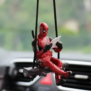 Deadpool Action Figure Marvel X-men Ayunan Postur Boneka Anime Mobil Aksesoris Mobil Dekorasi Koleksi PVC Figurine Mainan Anak-anak 12 penjualan terbaik xbox deadpool - №