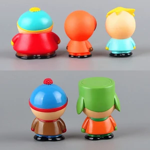 طقم ألعاب أكشن للأطفال، ستان إريك، دمية أوسترال بارك كريتيف، هدية ديكور منزلي، 6 سم، 5 قطع أفضل 8 دمية مبيعات مع الحمار - No3