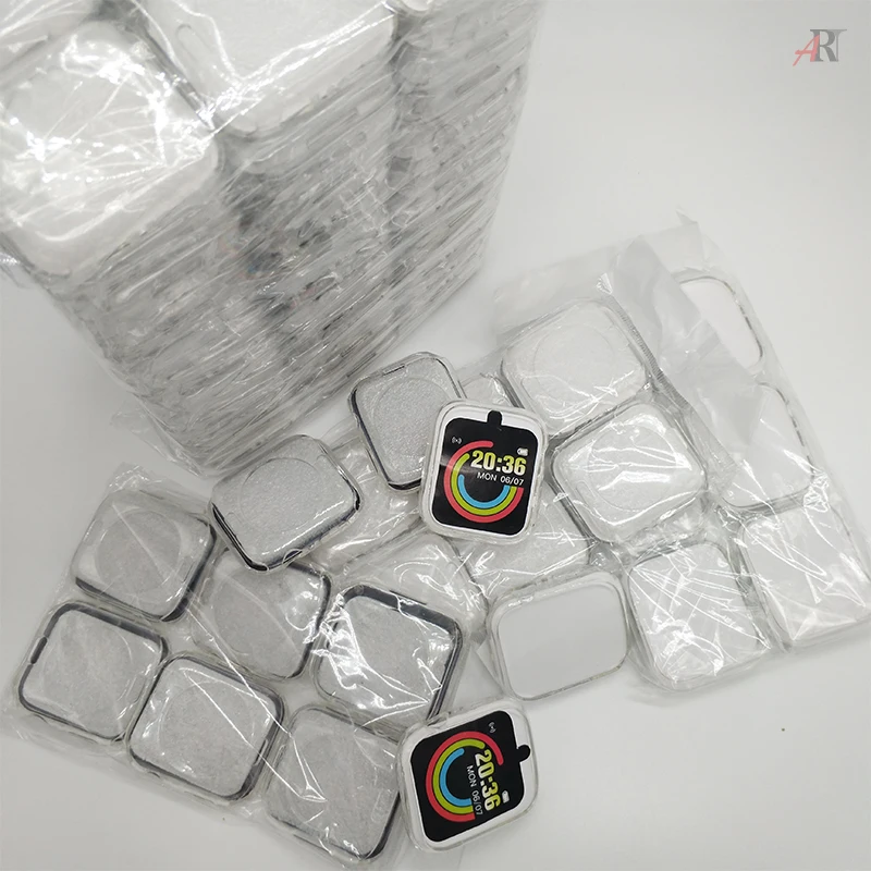 Wholesale 20/30/50/100pcs TPU Protective Case For Smart Watch Series 7 for iWatch Series 8 49mm 45mm 44mm 41mm