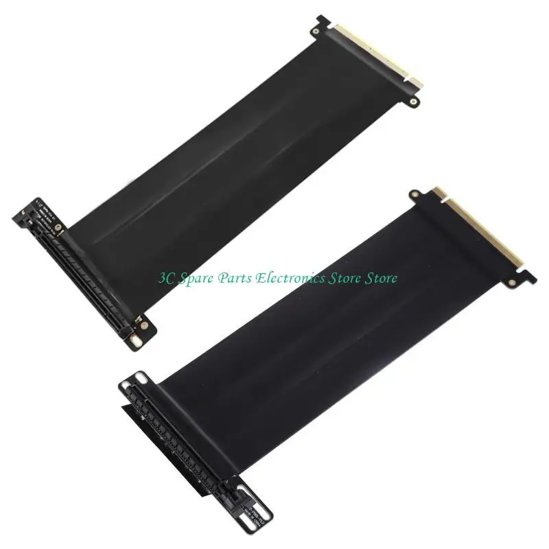 SZ Full Speed PCIE X16 Graphics Card Extension Cable for GPU Vertical antijam