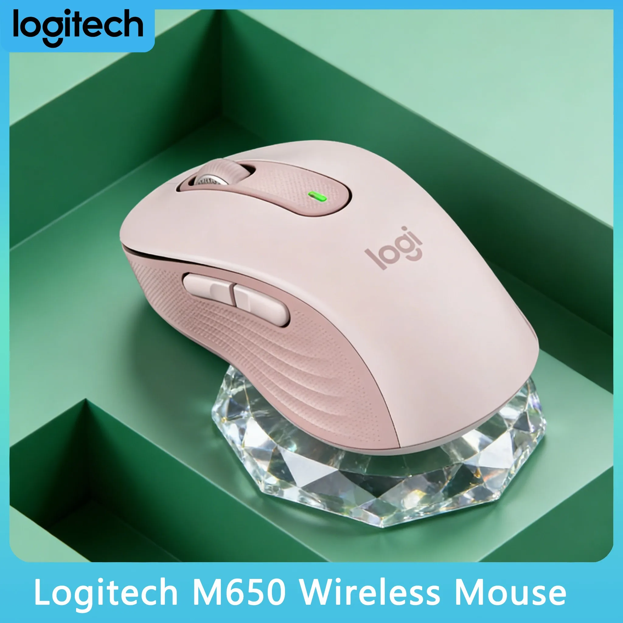 

Бизнес-мышь M650 / M650L с длительным временем автономной работы, подключением к нескольким устройствам и отслеживанием позиции 2000 DPI