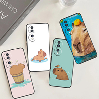 Capybara Spa Case For Honor X8b X9b X8a X9a X6a X7a X6 X7 X8 X9 Honor 90 Lite 70 50 Magic 5 6 Pro Cover