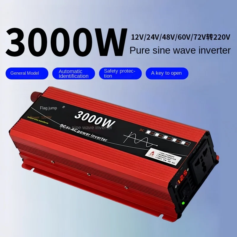 pure-sine-wave-solar-inverter-3kw-high-power-12v24v48v60v72v-to-220vac-household-power-converter-universal-for-car-use