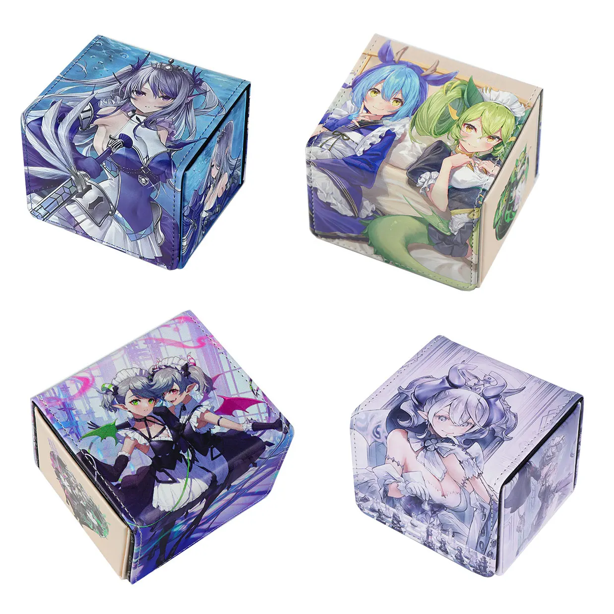 100+ Anime Card Case Deck Box Storage Box For Board Game Cards MTG/TCG/PKM/PTCG/YGO Yugioh Can Hold 100+ Cards