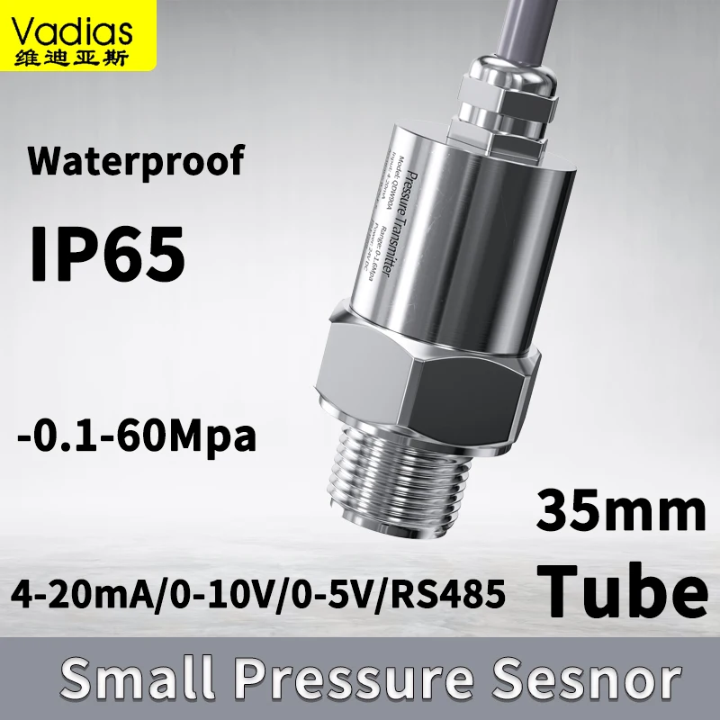 

Small Pressure Sensor 0-10bar 0-20bar 0-300bar Pressure Transmitter 4-20mA 0-10V 0-5V RS485 M20*1.5 Pressure Sensor Transducer