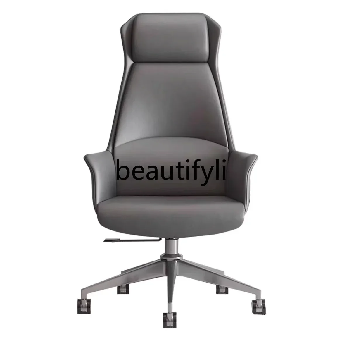 Boss Chair Comfortable Sedentary Simple Meeting Business Leather Chair Office Classroom   Study Computer