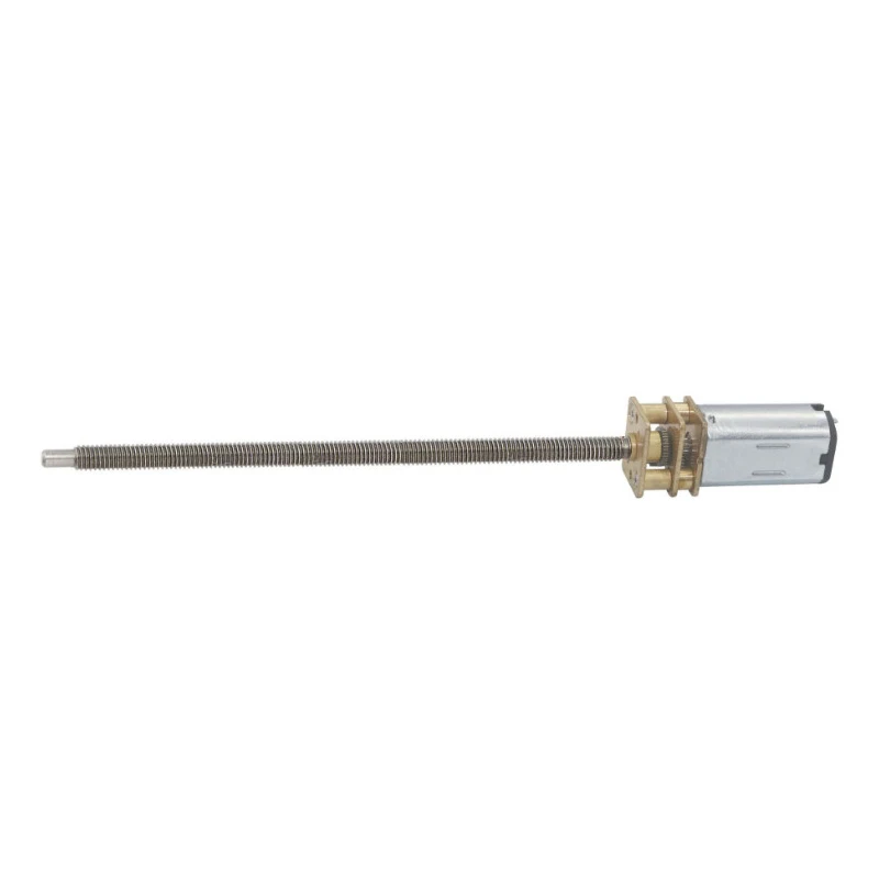 1pc GA12-N30-M4-100mm DC Micro Gear Reduction Motor 3V-6V-12V Long Output Shaft for DIY Robot Printer