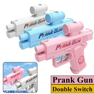 Two-Way Water Gun Prank Water Gun Toy Stress Relief Small Pistol Game Outdoor Indoor Adult Child Interaction Shoot Gift 2 style