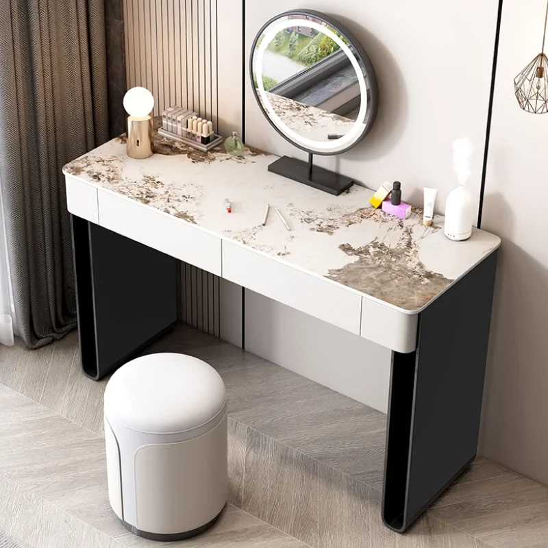 

Design Bedroom Luxury Dresser Set Storage Vanity Make Up Mirrors Dressers Bedroom Drawer Modern Comoda Pra Quarto Furniture