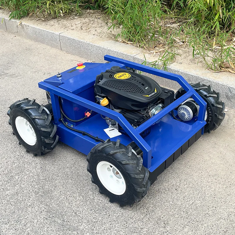 カスタマイズ可能な刈り幅500mm、リモコン操作、家庭用小型芝刈り機、リモコン高さ調整機能付きロボット芝刈り機