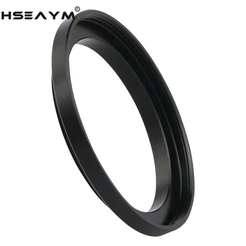 HSEAYM Cincin Adaptor Fotografi Teleskop Aluminium Logam T2 Benang Eksternal Ke Ulir Internal M48X0.75mm