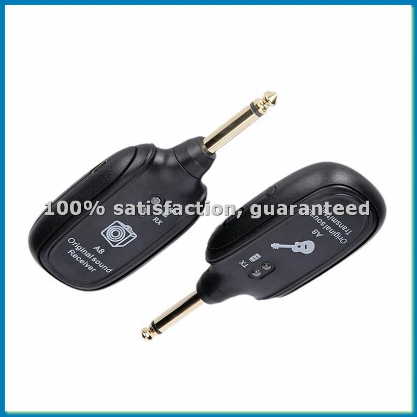 

Беспроводной аудиопередатчик и приемник для гитары, беспроводная система звукоснимателя для гитары, бас-гитары, электроскрипки - ANKL