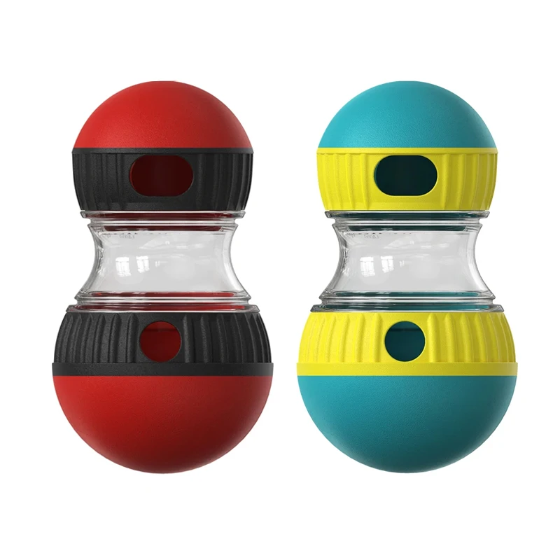 Dog Slow Feeder Ball Bite-resistant Toy Food Dispenser Bowl Treat Mental Stimulation Enrichment BPA Free Food Grade Pet Supplies