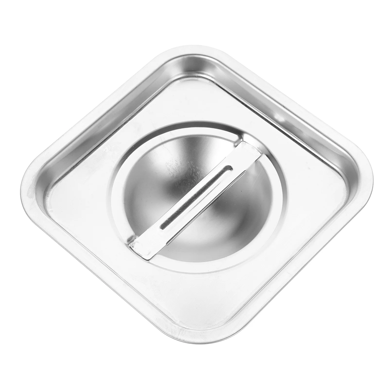 

Stainless Steel Seasoning Container Lid Material Smooth Simple Texture Easy Storage Cooking Accessories