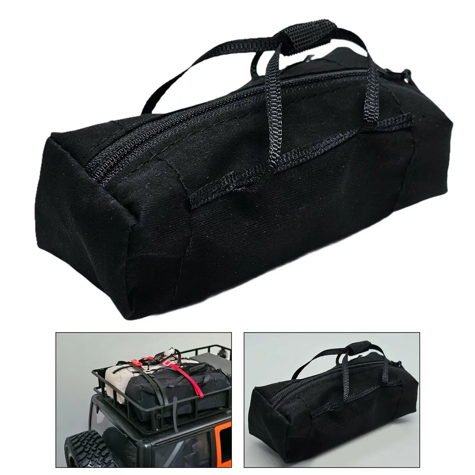 RC Luggage Carrying Bag Sturdy Realistic for 1:10 Scale Crawler Car Ornament view 3