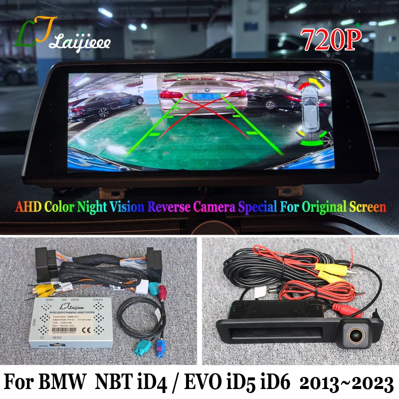 

Plug&Play Color Night Vision AHD Backup Reverse Camera for BMW All Series MINI Cooper NBT/EVO OEM Screen Upgrade Parking System