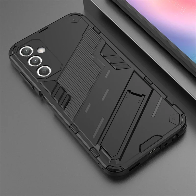 

Shockproof Bumper Armor Back Cover For Samsung Galaxy A25 Case Car Magnetic Kickstand Phone Cases For Samsung A25 5G