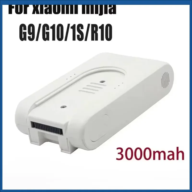 25.2V 3000mAh 4000mAh Rechargeable Battery for Xiaomi Mijia G9 G10 Vacuum Cleaner Battery