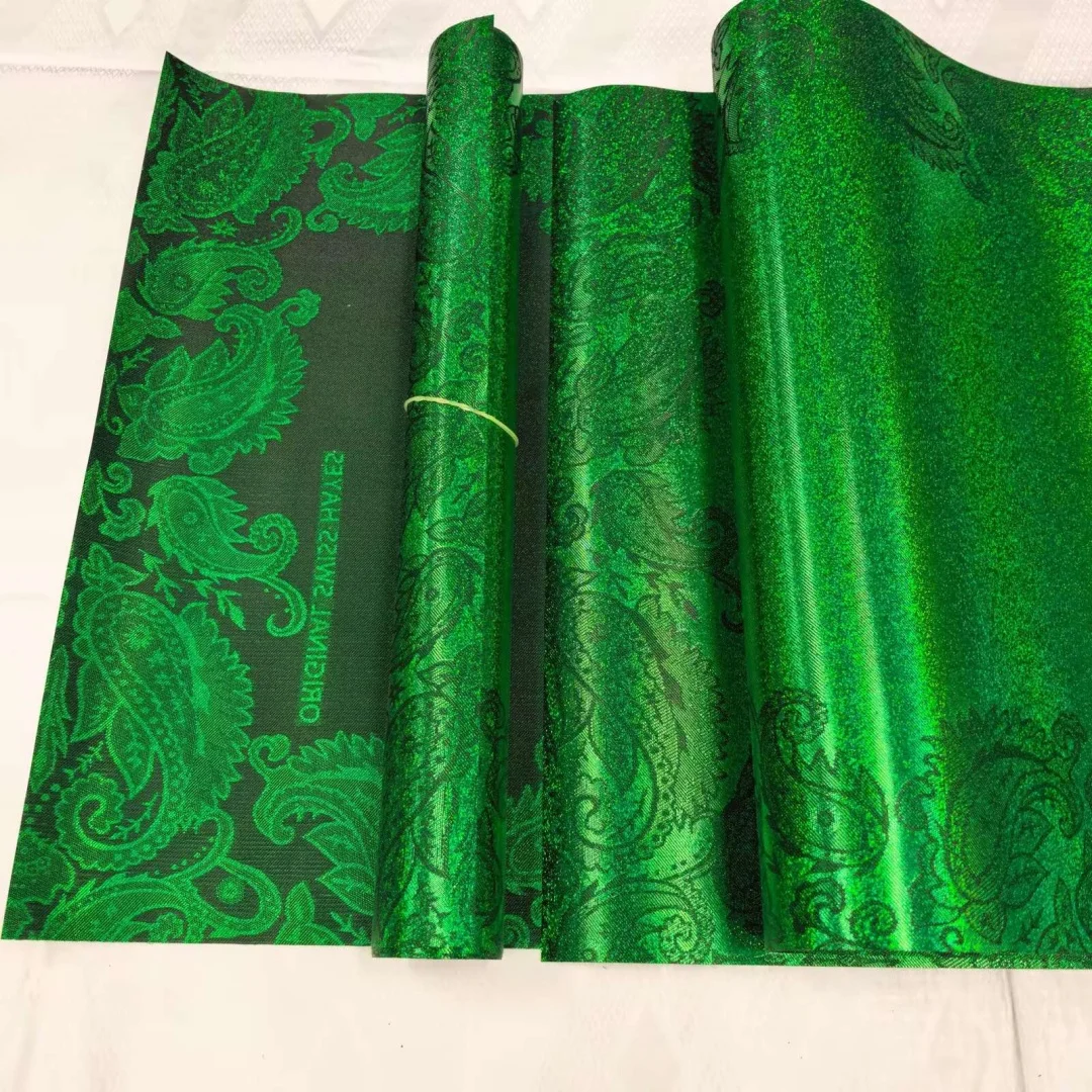 

African Wedding Headwear 3D Printed Sego Gele Ipele Wrapper Multi Color Nigerian SEGO Headscarf 2 Pieces Set for Women Outfits