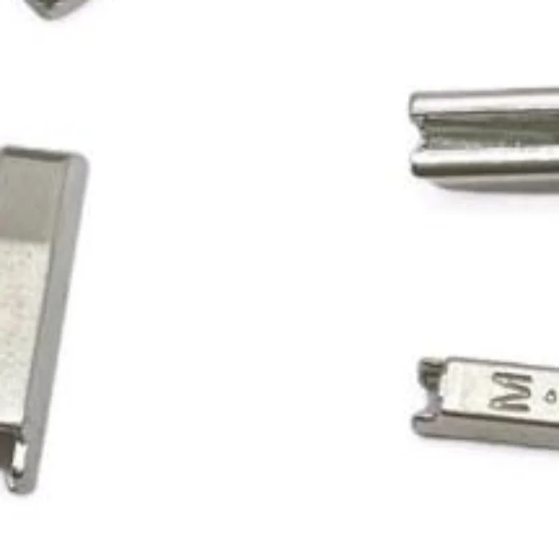 

10 Set Non-Slip Stopper Metal Zipper Closure Head Zip End Lock Clothes Zippers Bottom Socket Repair Kit Accessories