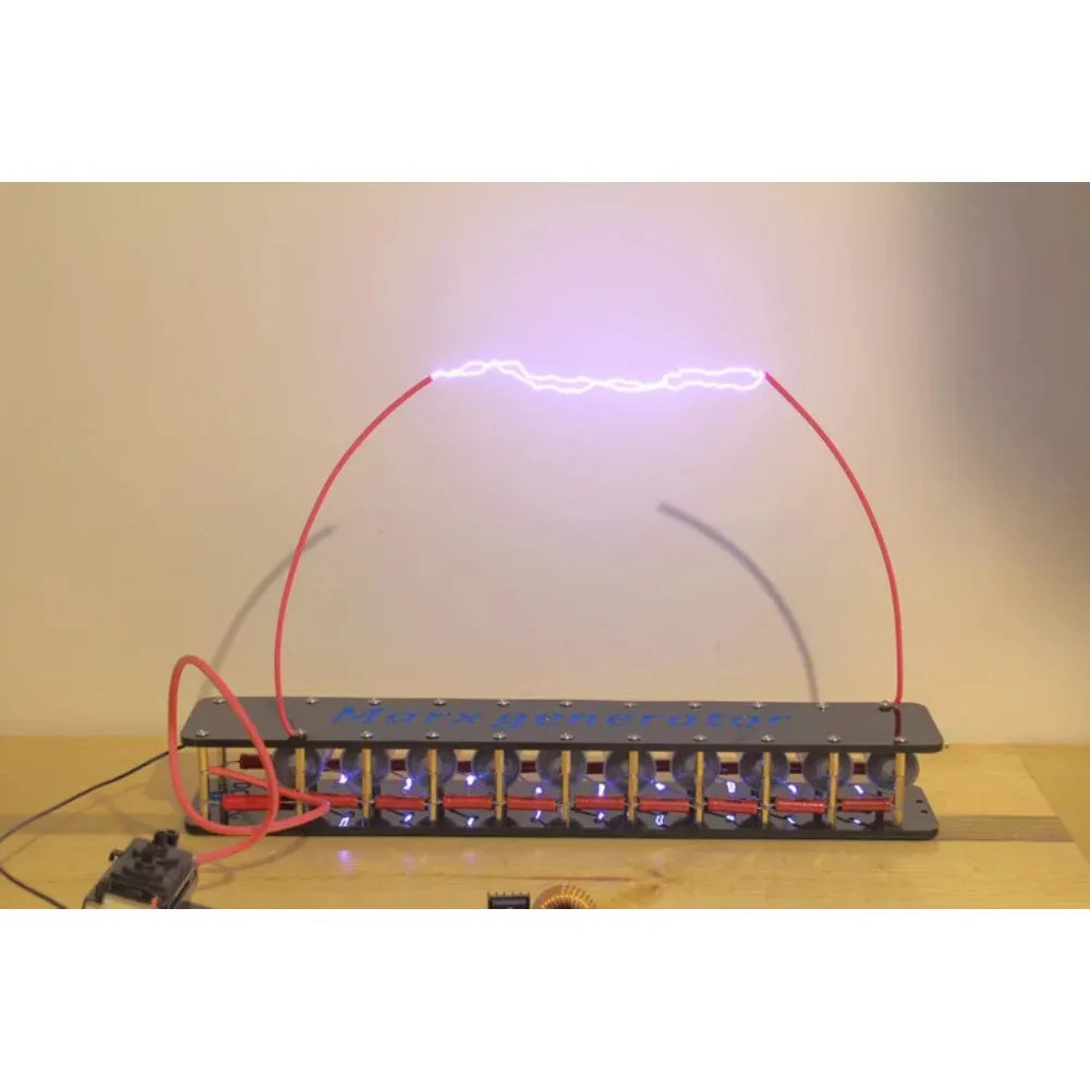 Hohe Spannung Generator Marx Generator Tesla Spule Widerstand Kondensator DIY Bord 10 Sorten Marx Impuls Spannung Puls