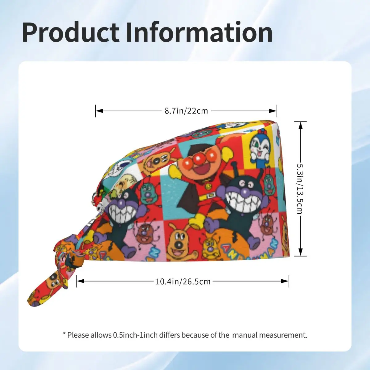 Benutzerdefinierte verstellbare A-Anpanane Brot Film Arbeitsmütze Männer Frauen Scrub Caps Scrub Nursing Doctor Surgeon Cap für Krankenschwester