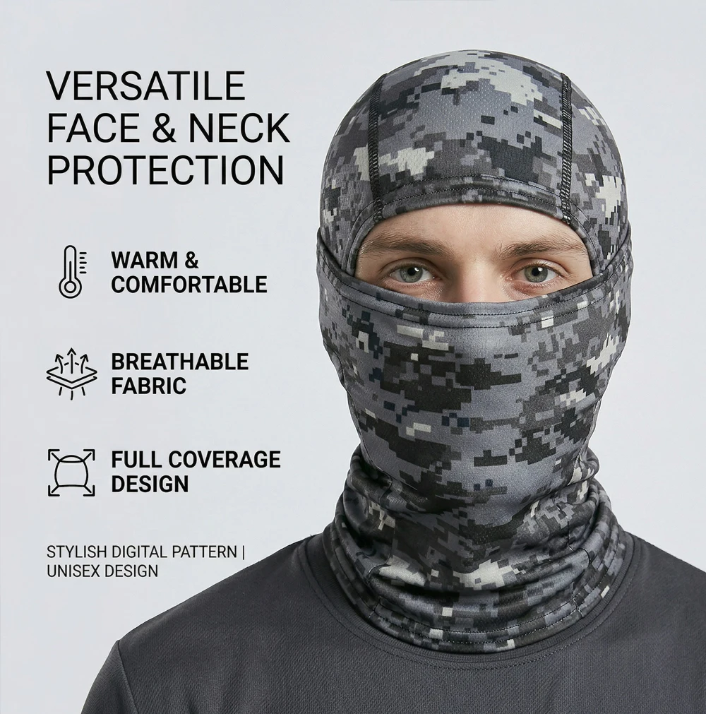 1 Stück/5 Stück Sommer-Sonnenschutz-Sturmhaube für Männer und Frauen, Elastische Atmungsaktive Gesichtsmaske für Radfahren, Schal für Outdoor-Aktivitäten, Angeln und Skifahren – Detail 7