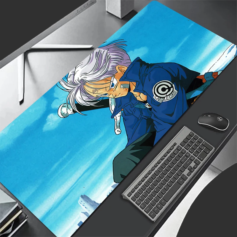 DBZ Dragon Ball Trunks Z Mouse Pad Anime Gaming Accessories Large Computer E-sports Mousepad Keyboard Desk Mat Carpet Table Pad