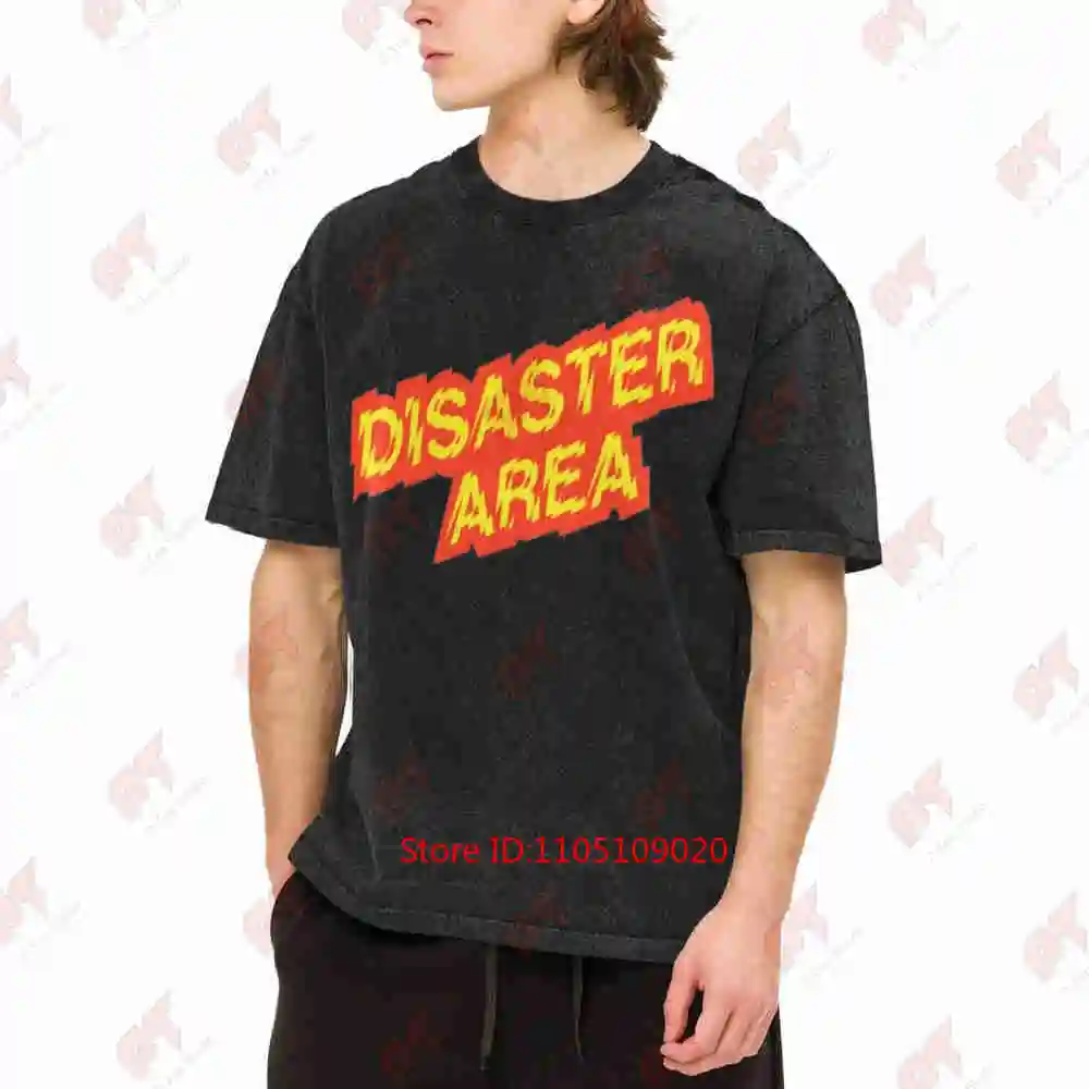 Disaster Area Vintage Washed Tee Pure Cotton T-Shirt