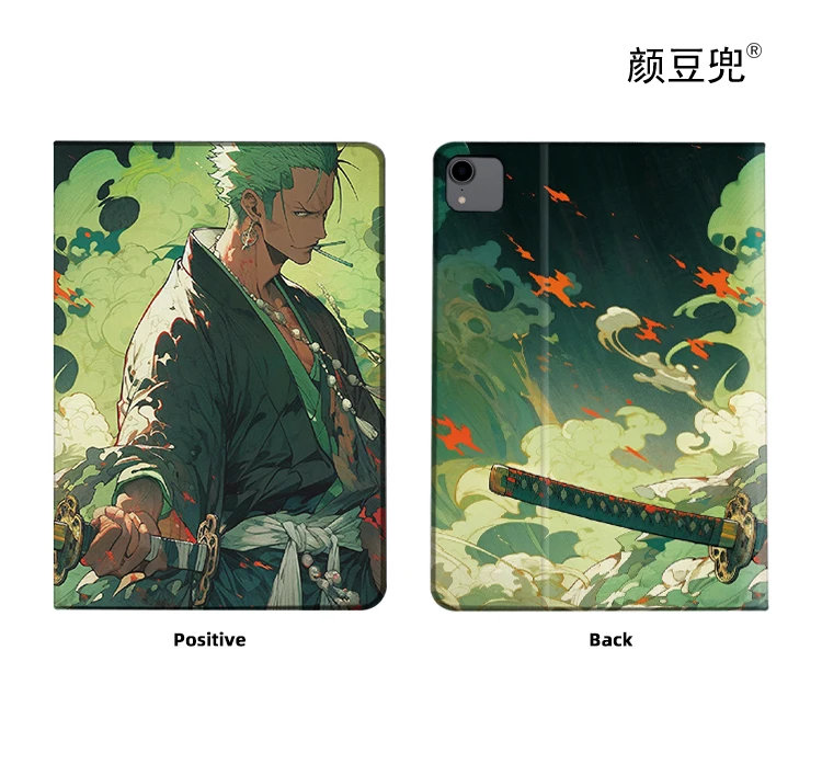 Roronoa Zoro Anime One Case For iPad Air 4 5 10.9 Mini 5 6 for 2022 12.9 Case Luxury Silicone For iPad Pro 12.9 Pro 11 inch 10th