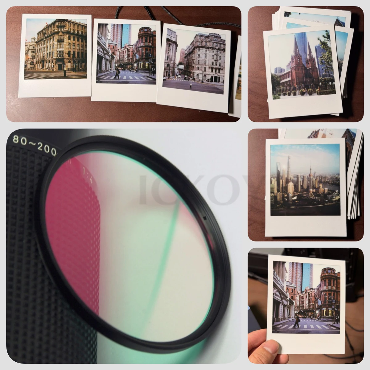650nm Photography IR CUT Filter Infrared Cut-off Colour De-Red Redness Correction Filtration Lens for Polaroid Camera i2 I-2