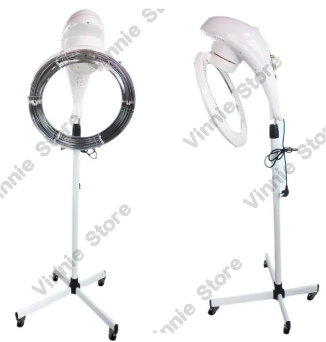 ABS Flying Saucer Heater for Beauty Barbershop Stand Type with AU US EU Plugs