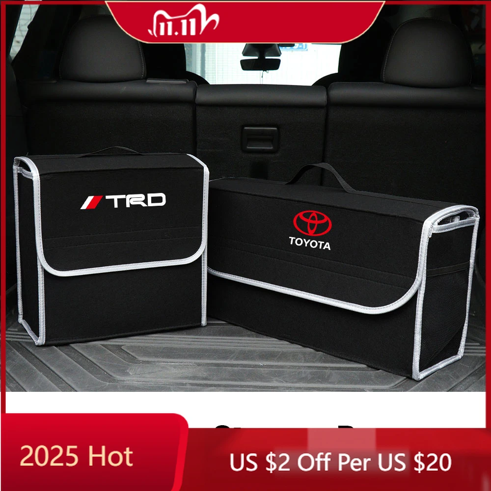 

Крышки ступицы, органайзер для багажника автомобиля, большая вместительная складная сумка для хранения для Toyota Corolla Yaris Aygo Prius Camry Avensis 4Runner TR