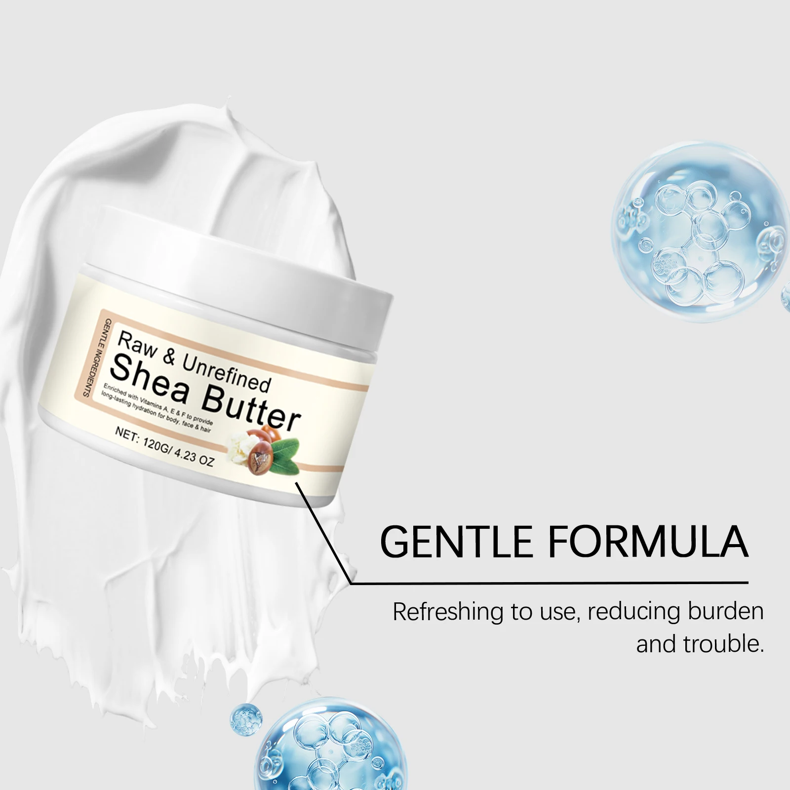 Moisturizing Cream For Face Hair Body Deep Nourishing Improve Dry Skin Reduce Skin Cracks Increase Skin Elasticity Multi Purpose
