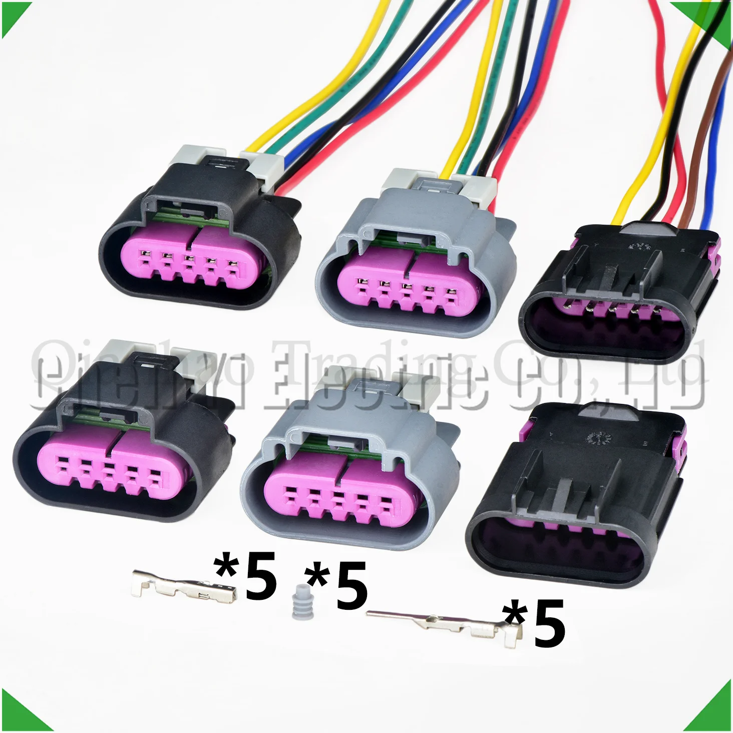 5 Pin Automotive connector harness plug 15326822 15326827 13519912 For Car Mass Air Flow Sensor Pressure Sensor brake light