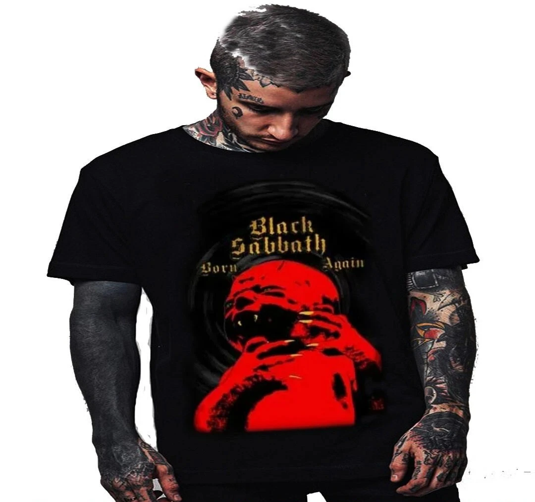 

BEAST HARD ROCK BLACK T SHIRT MEN'S SIZES FRONT & BACK Men Women Crew Neck T-shirt Shirt Cycling Clothes Custom