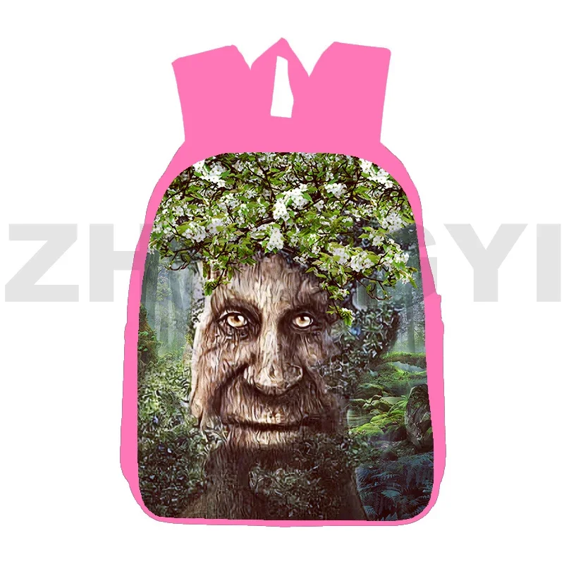 12/16 Inch Schoolbags for Girls 3D Anime Wise Mystical Tree Backpack Top Quality Preppy Students Backpack Large Capacity Bookbag