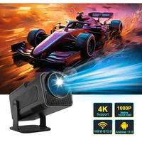 HY320 Projector 4k 1080P Beam Projector Wifi6 Portable 4k Projector Android 11 BT5.0 Cinema Outdoor upgraded HY300 PR41