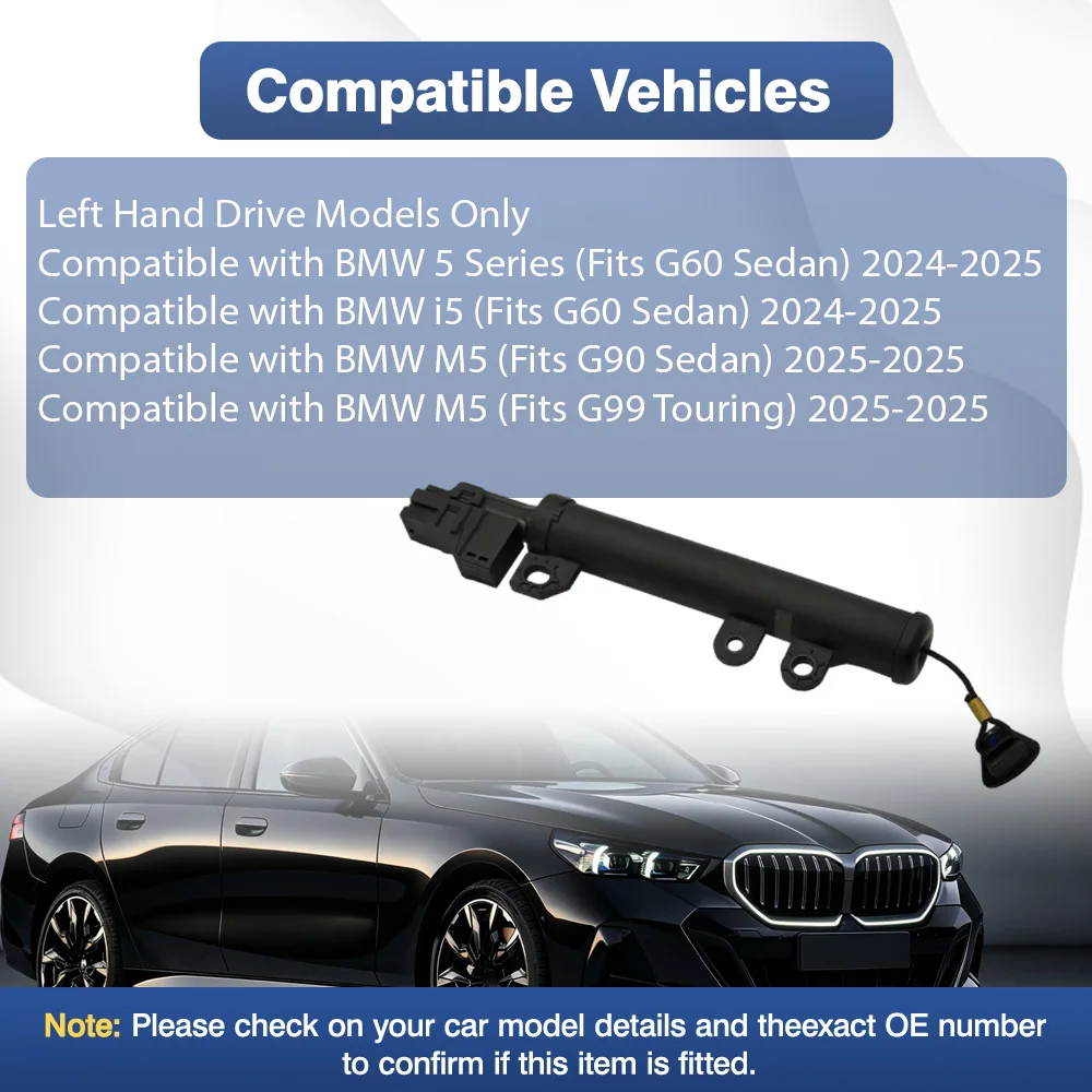 For BMW 5 Series i5 G60 M5 G90  G99 2024-2025 Car Right Glove Box Shock Absorber Toolbox Damper  51165A57544